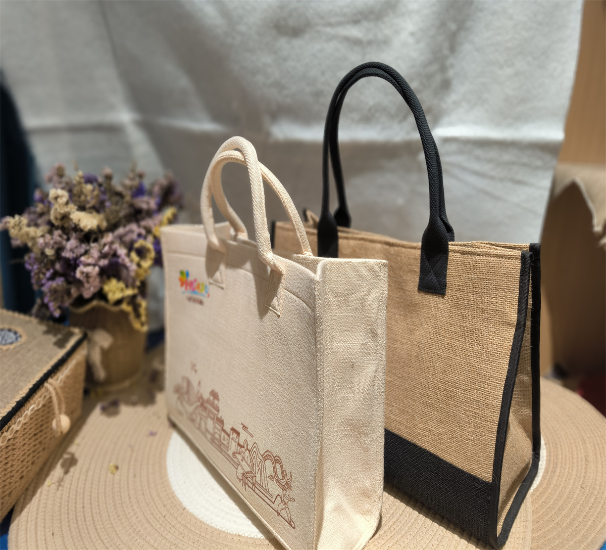 黃麻時(shí)尚手袋